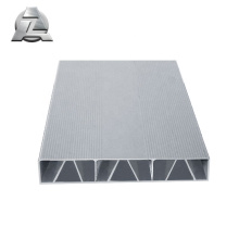 revêtement de ponton extrudé en aluminium de revêtement en poudre gris ignifuge gris